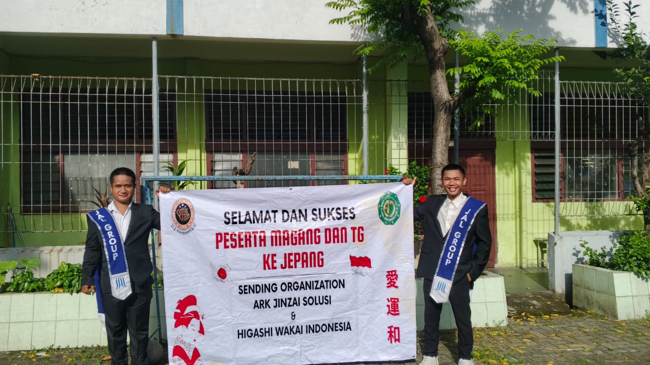 Pemberangkatan Magang Kontruksi Begisting